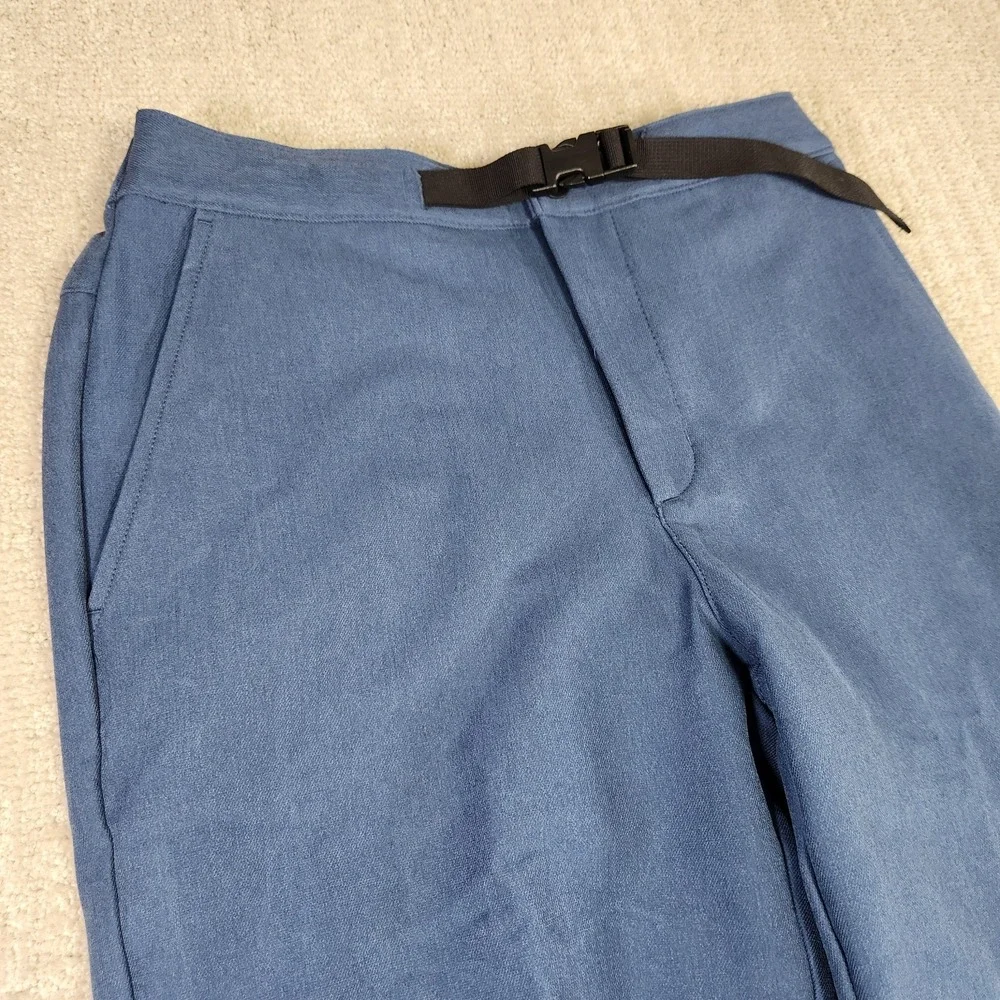 The North Face Camden Softshell Pants Men Small Windwall Fleece Lined DWR Belted